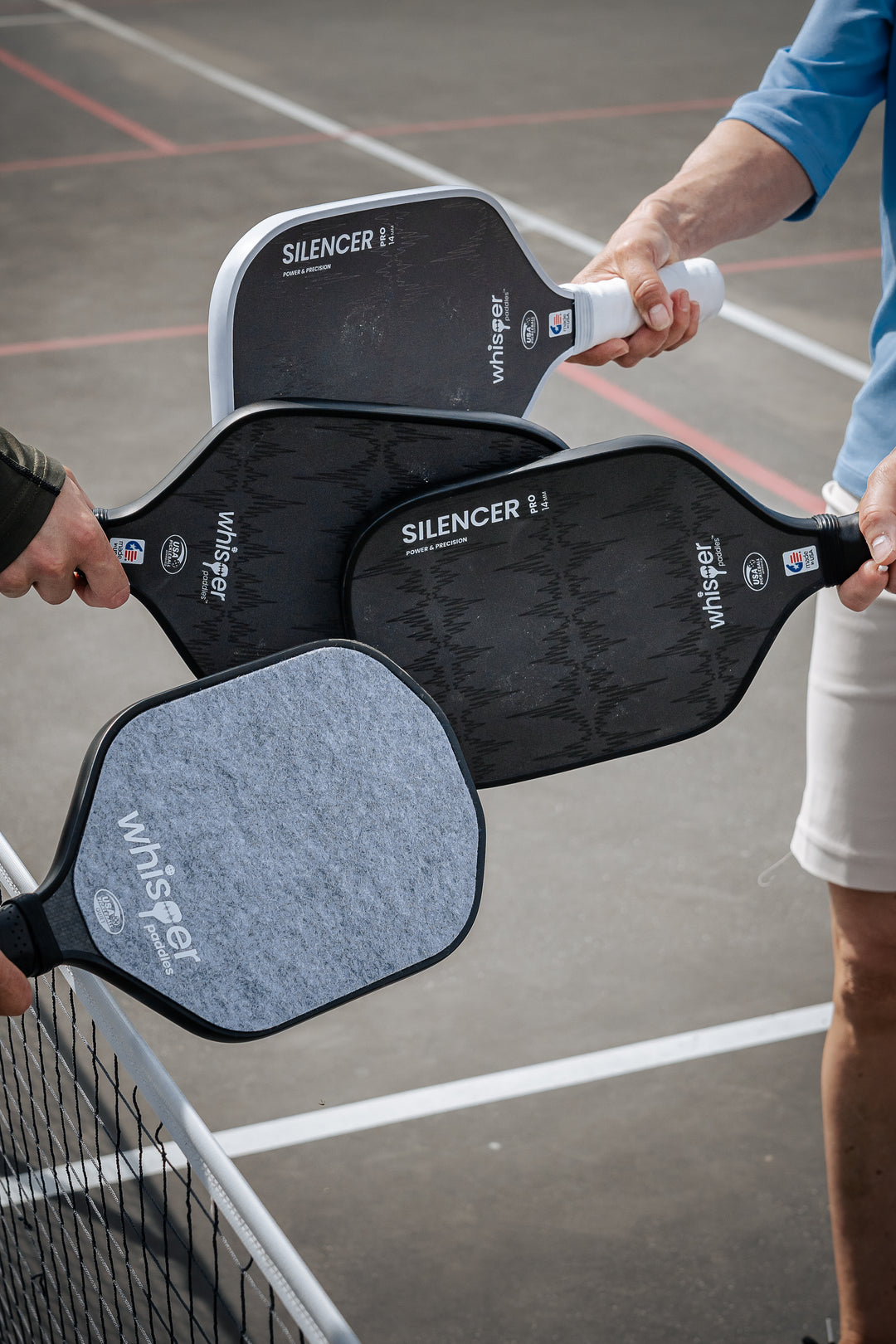 Paddels Inversion Kit 6 Pack Demo Kit - 2 of Each Paddle – Whisper Paddles